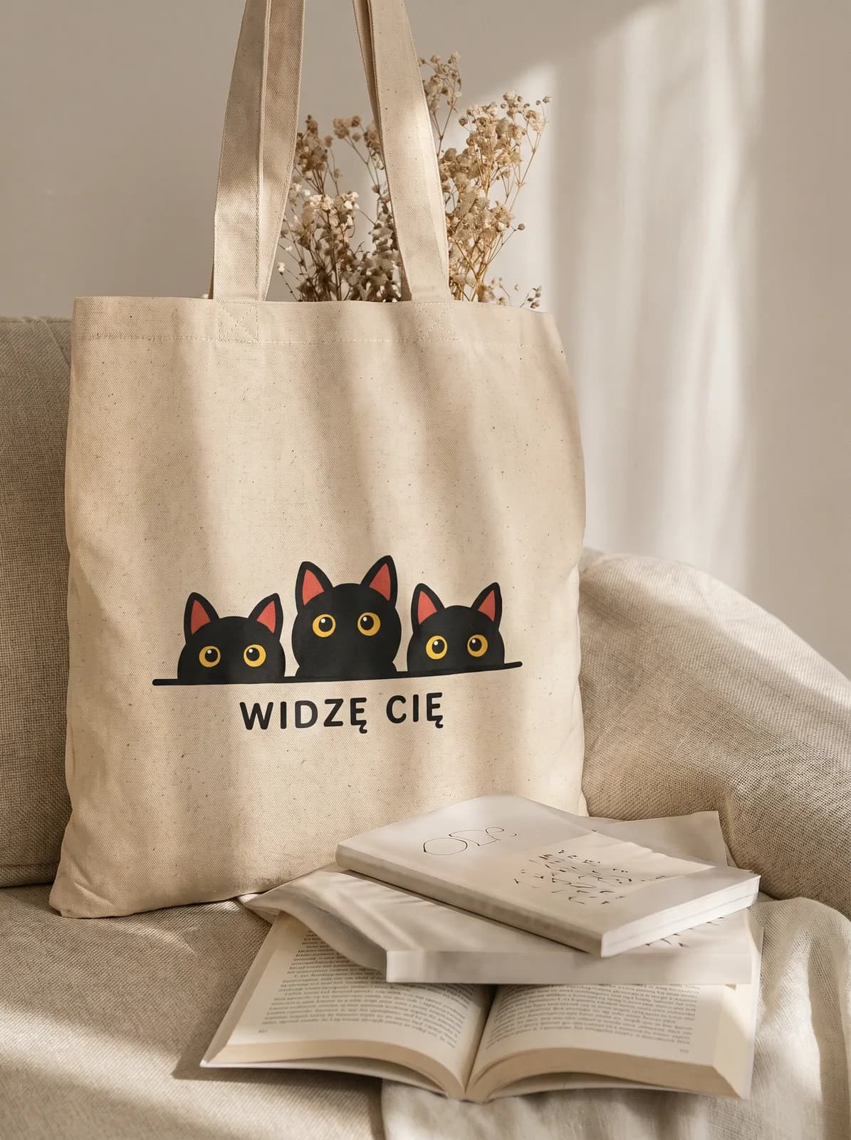 Torba bawełniana „Widzę cię"