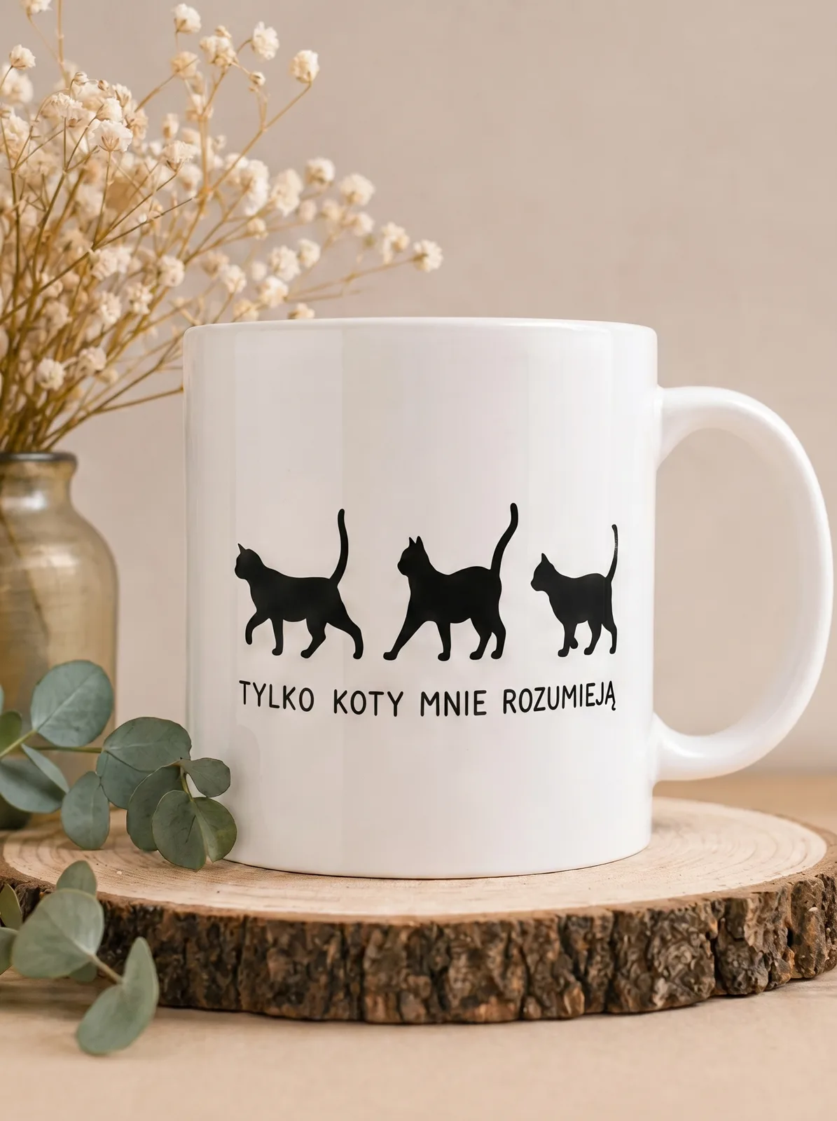 Kubek „Tylko koty mnie rozumieją"