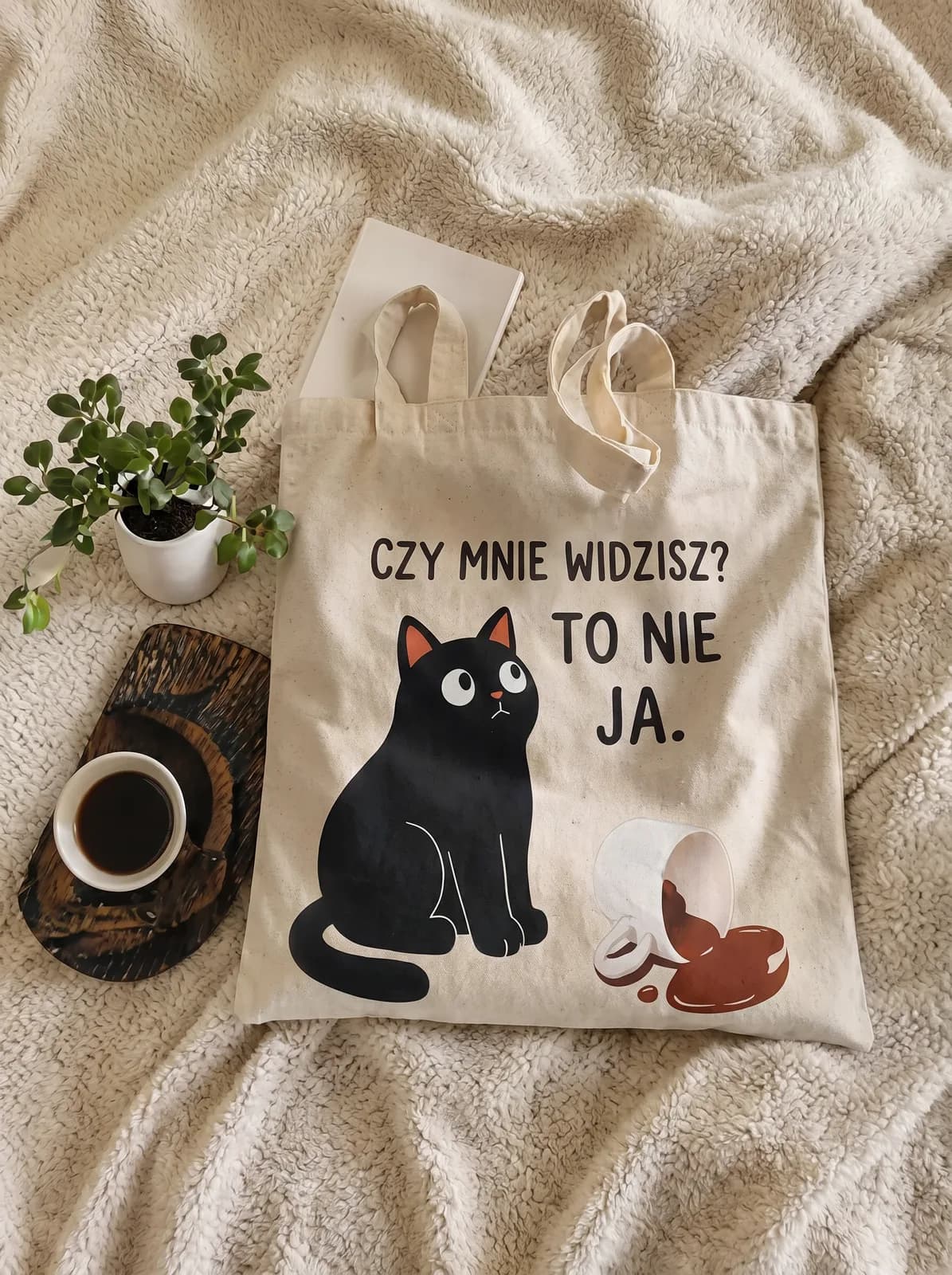 Torba bawełniana „To nie ja"